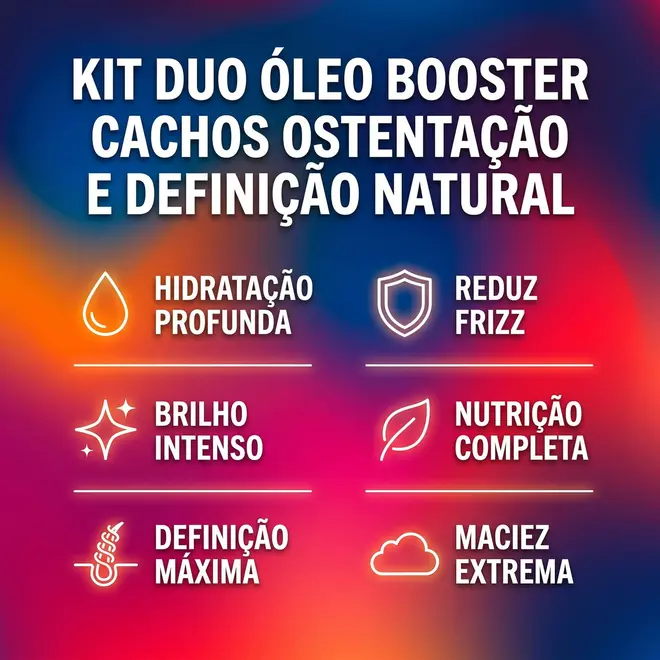 Óleo Salon Line Booster Cachos Ostentação 120ml