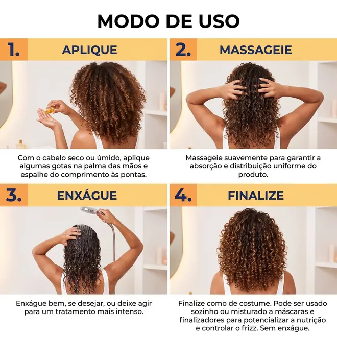 Óleo Salon Line Booster Definição Natural 120ml