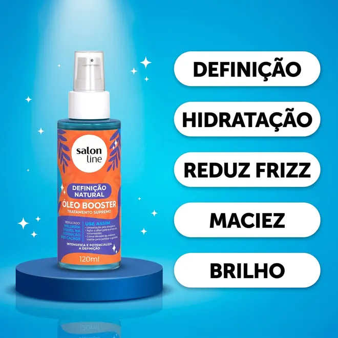 Óleo Salon Line Booster Definição Natural 120ml