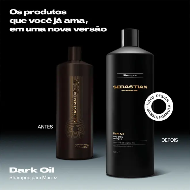 Shampoo Sebastian Professional Dark Oil 1Lt