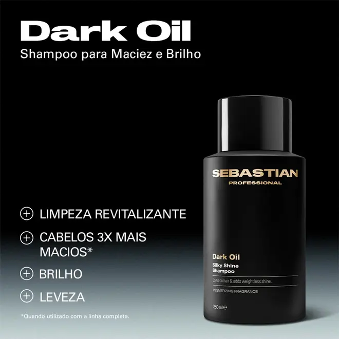 Shampoo Sebastian Professional Dark Oil 280ml