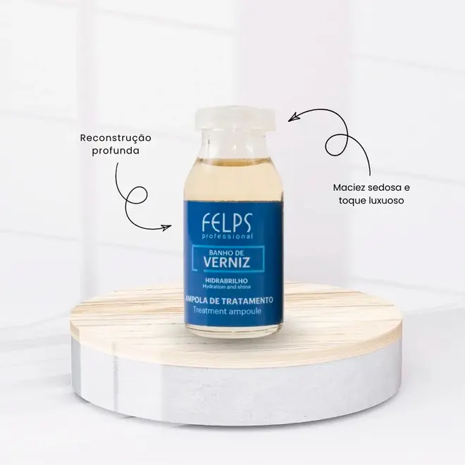 Ampolas de Cronograma Capilar Felps Professional 3em1 3x15mL