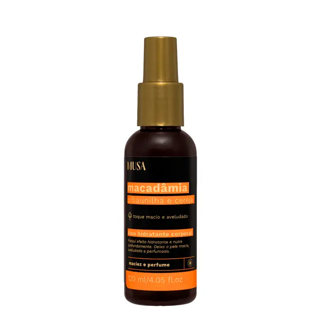 Óleo Musa Spray de Macadâmia com Baunilha 120ml