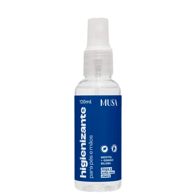 Higienizante Pés e Mãos Musa 120ml