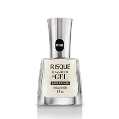 Esmalte Base Primer Fortalecedora Risqué Diamond Gel 9,5ML