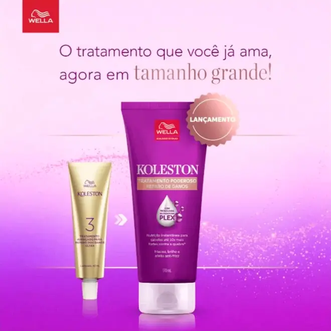 Creme de Tratamento Nutritivo Koleston Reparo de Danos 170ml