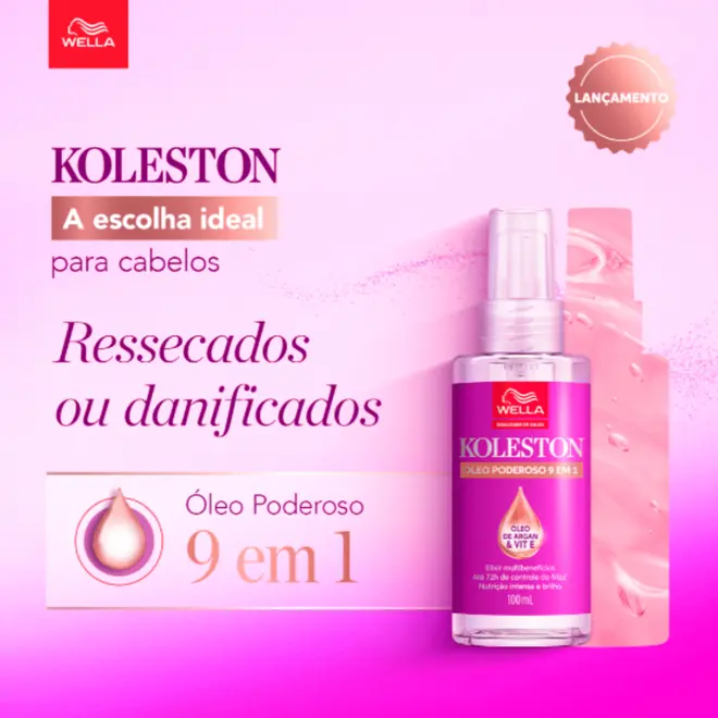 Óleo Capilar Koleston Óleo Poderoso 9em1 100ml
