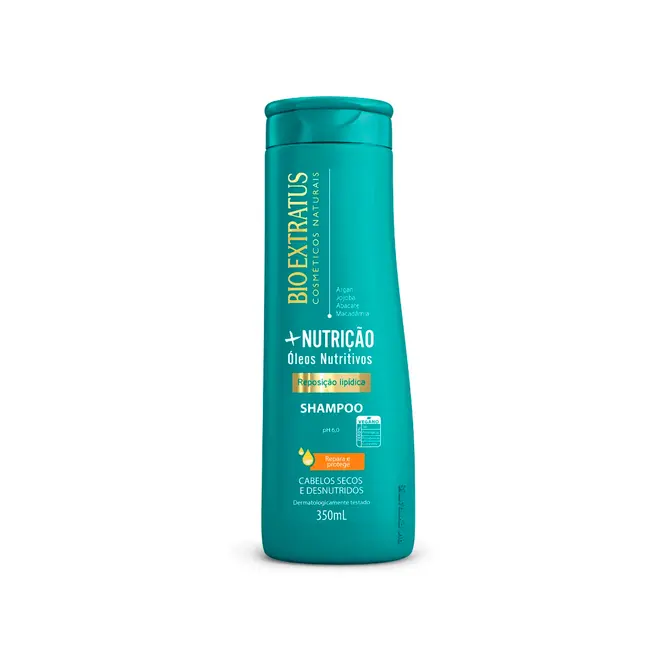 Shampoo Bio Extratus +Nutrição 350ml
