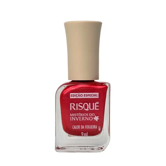 Esmalte Risqué Metálico Mistérios do Inverno Calor da Fogueira 9ML