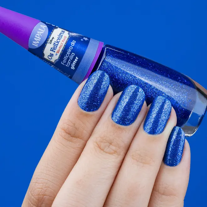 Esmalte Impala Glitter Disney Channel Feiticeiro da Família 7,5ML