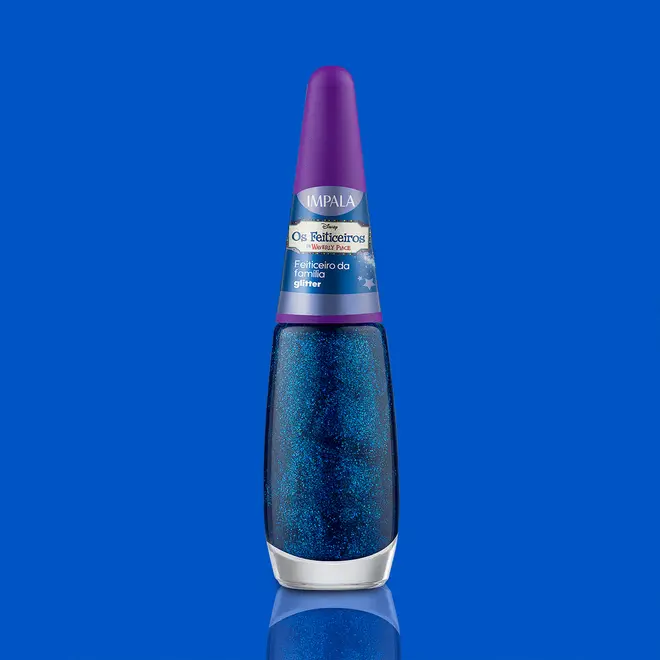 Esmalte Impala Glitter Disney Channel Feiticeiro da Família 7,5ML