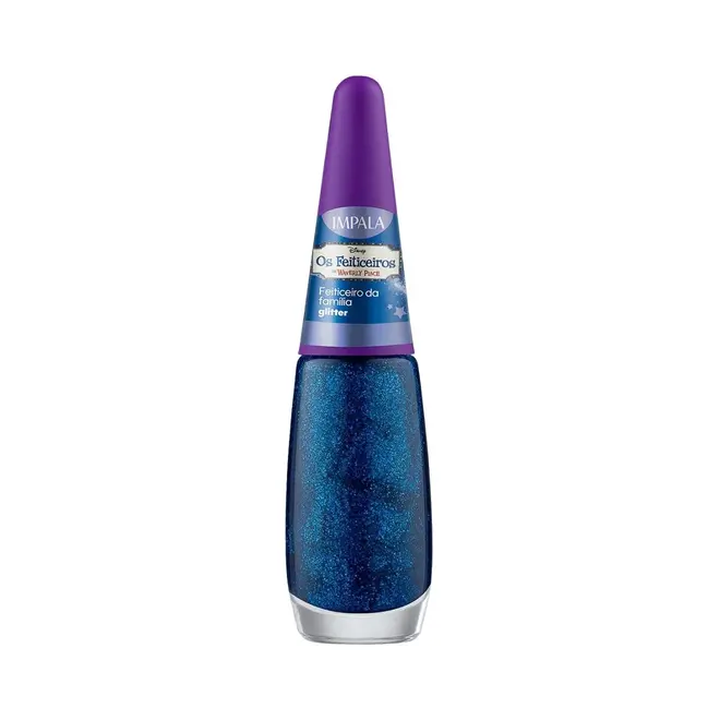 Esmalte Impala Glitter Disney Channel Feiticeiro da Família 7,5ML