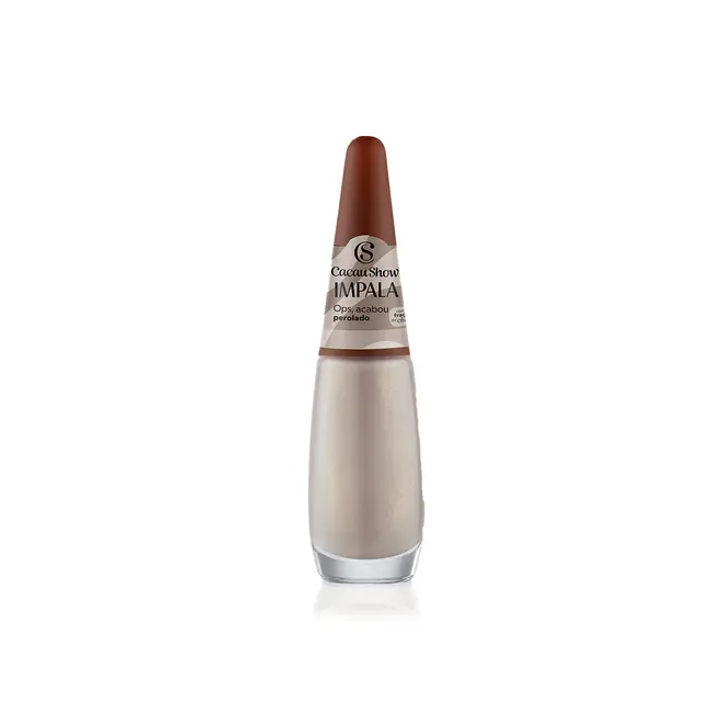 Esmalte Impala Perolado Cacau Show Ops, acabou 7,5ML