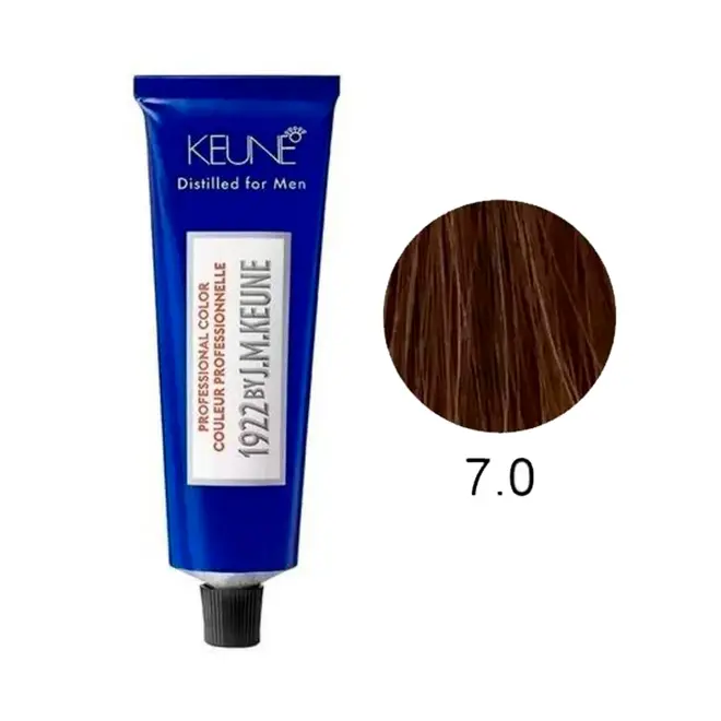 Coloração Keune For Men 1922 Keune 7 Louro Médio 60ML