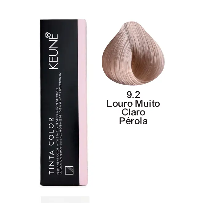 Coloração Keune 9.2 Louro Muito Claro Pérola 60ML