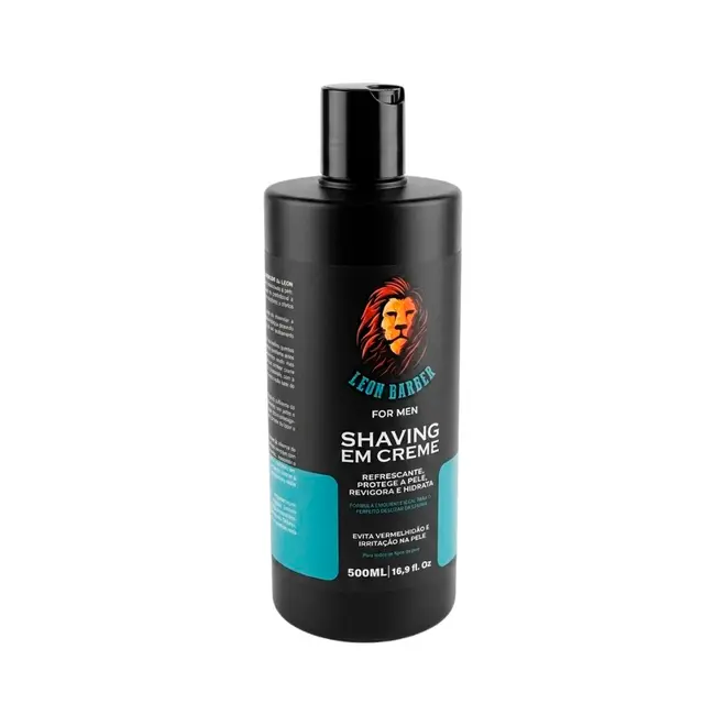 Shaving Creme para barbear Leon Barber 500ml
