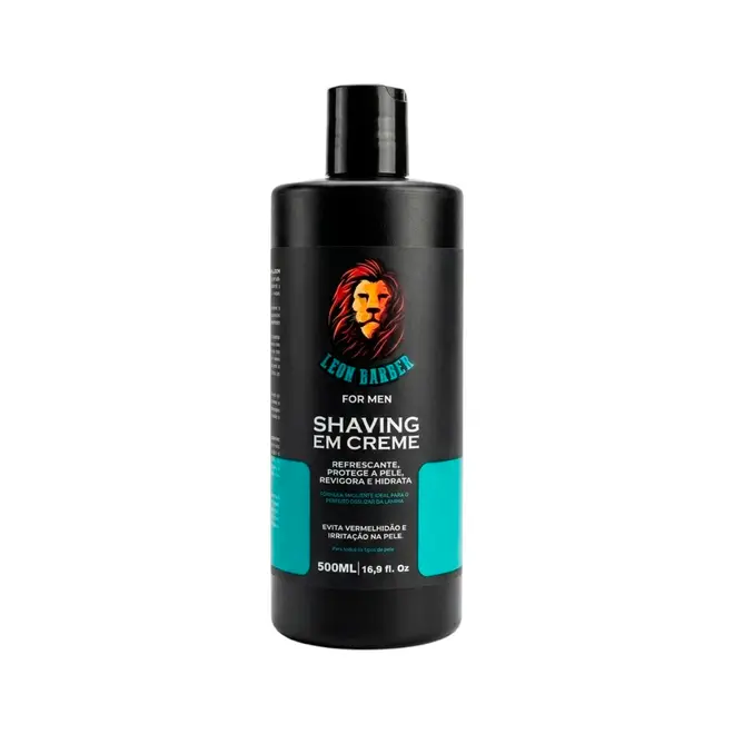 Shaving Creme para barbear Leon Barber 500ml