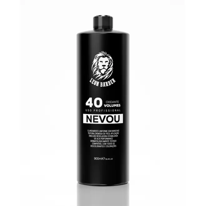 Água Oxigenada 40 Volumes 900ml Nevou Leon Barber                     Água Oxigenada 40 Volumes 900ml Nevou Leon Barber