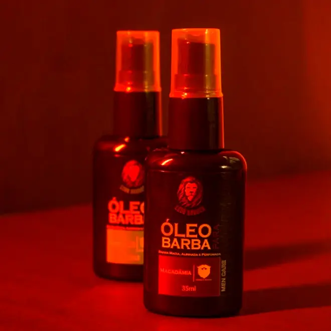 Óleo para Barba Argan Men Care Leon Barber 35ml