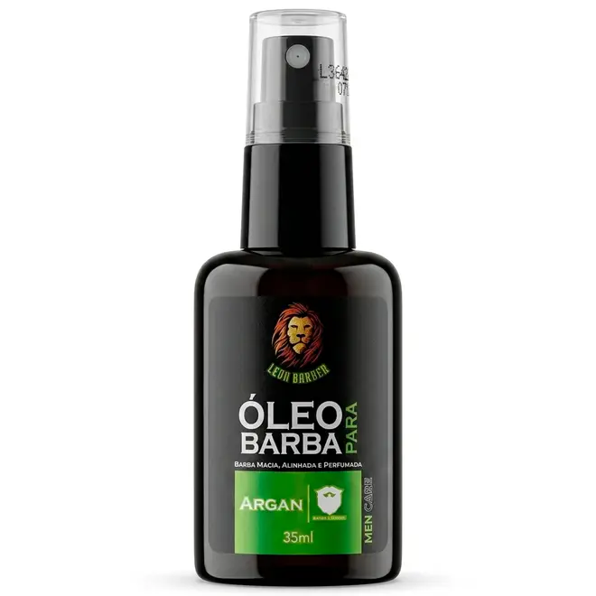 Óleo para Barba Argan Men Care Leon Barber 35ml