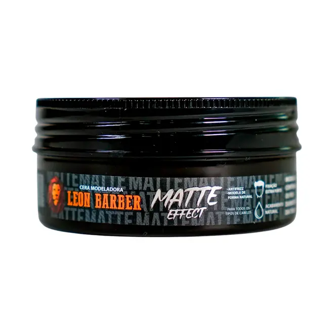 Cera Modeladora Leon Barber Mate 160g