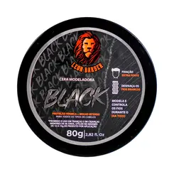 Cera Modeladora Leon Barber Black 80g