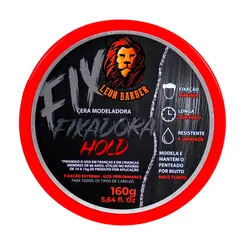 Cera Modeladora Hold Leon Barber Efeito Molhado Fixação Extraforte 160g