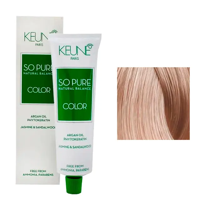 Coloração Keune So Pure 9.32 Louro Muito Claro Bege 60ML