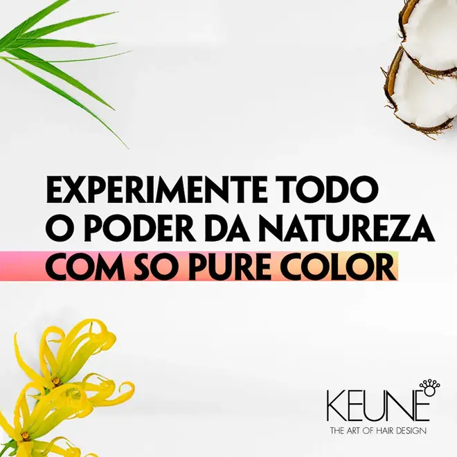 Coloração Keune So Pure 9.32 Louro Muito Claro Bege 60ML
