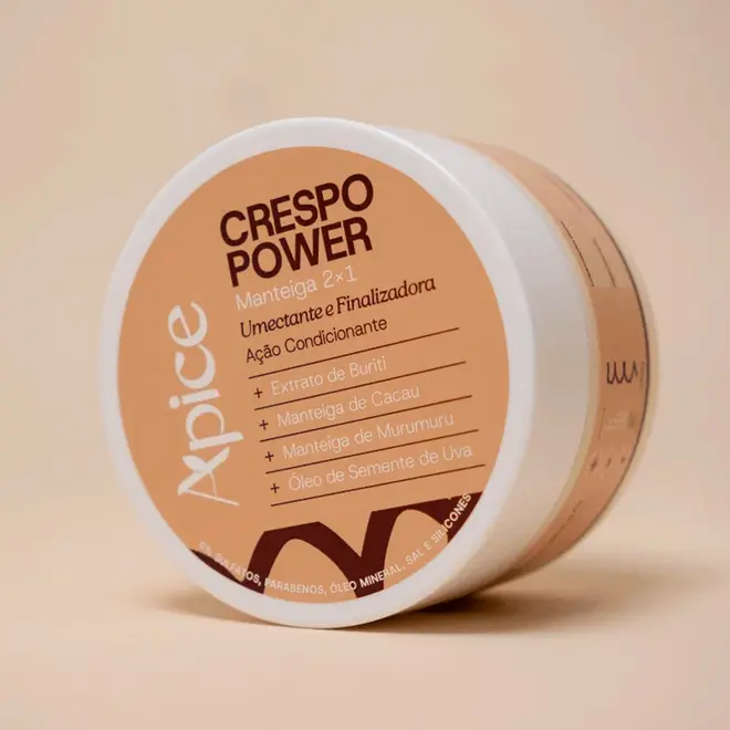 Manteiga 2x1 Umectante e Finalizadora Crespo Power 260g