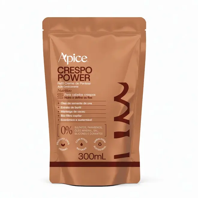 Creme de Pentear Nutritivo Apice Crespo Power Refil 300ml