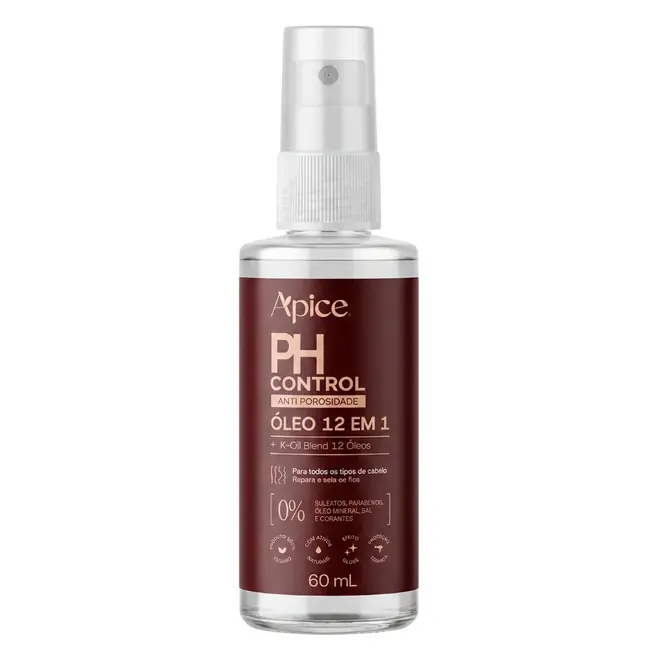 Óleo Capilar Apice Antiporosidade PH Control 60ml