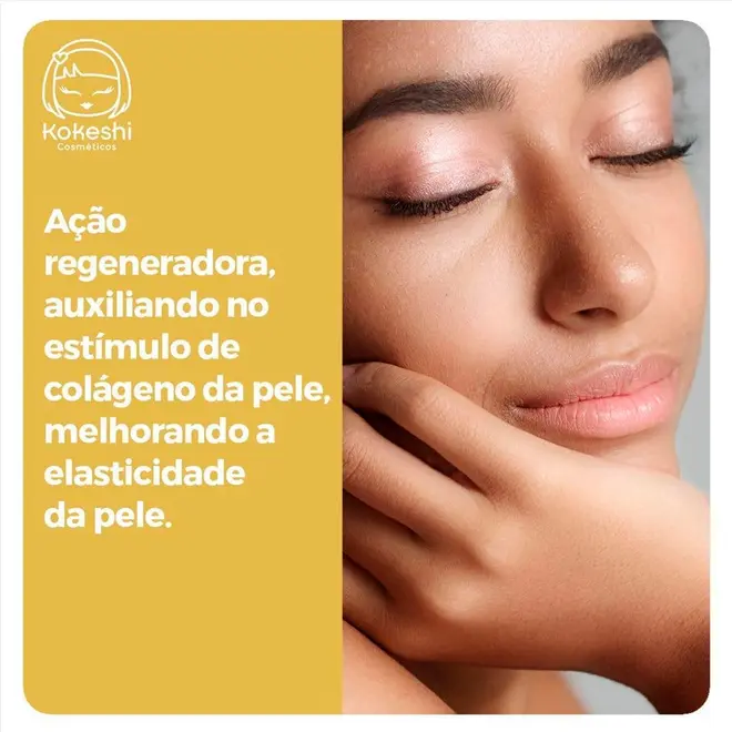 Creme Gel Facial Kokeshi Gota de Colágeno 45g
