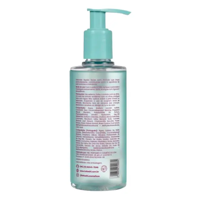 Sabonete Líquido Facial Kokeshi Pele de Porcelana 190ml