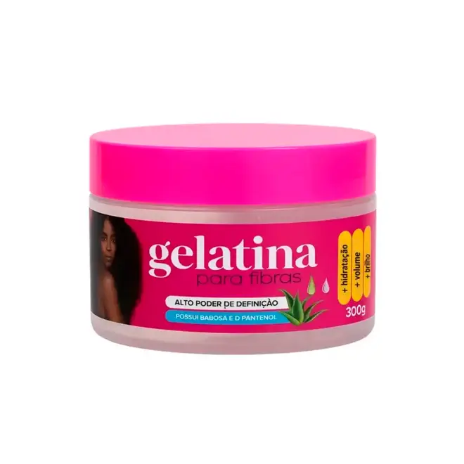 Gelatina para Fibras Império Black 300ml