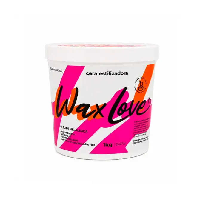 Cera Capilar Estilizadora Wax Love Império Black 1kg